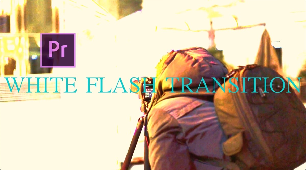 Premiere Pro White Flash Transitionのやり方